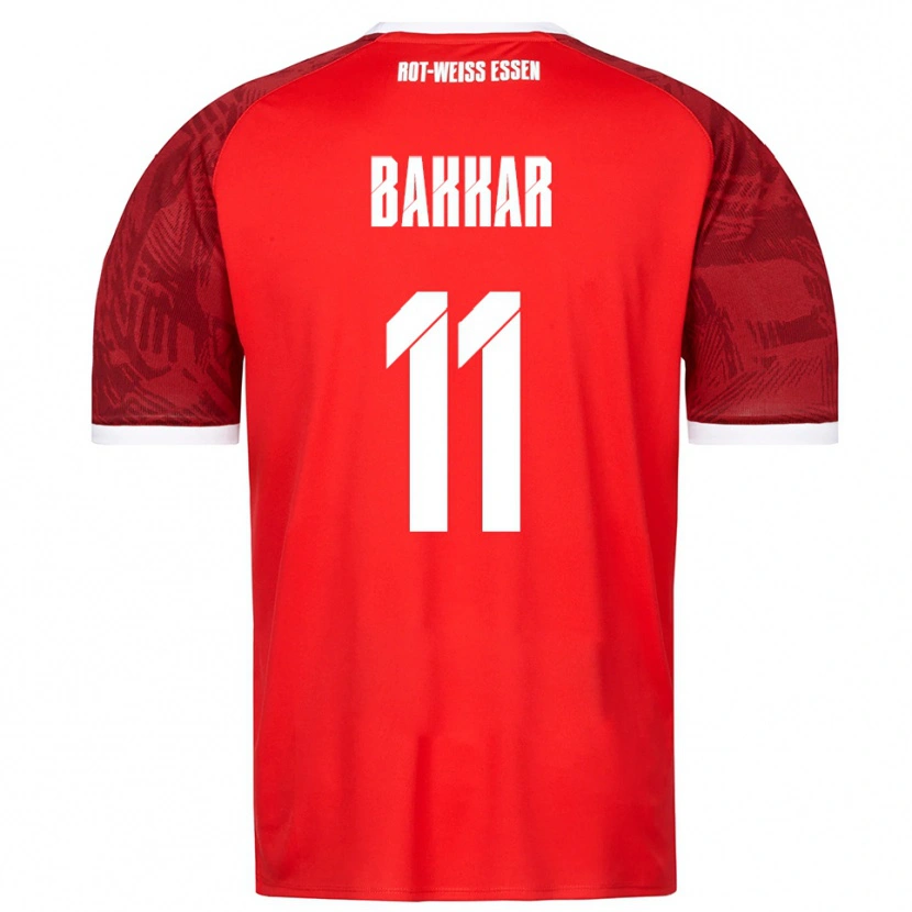 Danxen Pánské Baraa Bakkar #11 Červená Vínová Bílá Daleko Hráčské Dresy 2025/26 Dres