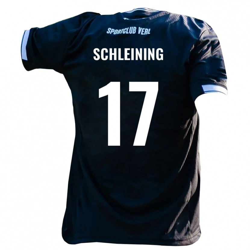Danxen Pánské Marvin Schleining #17 Černá Bílá Daleko Hráčské Dresy 2025/26 Dres