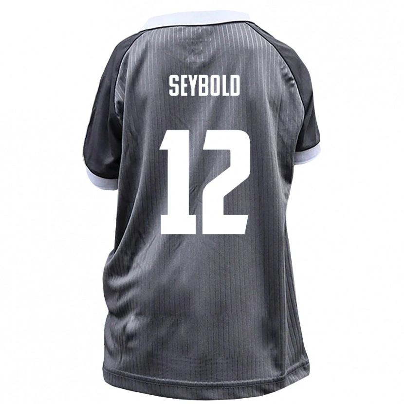 Danxen Pánské Marvin Seybold #12 Šedá Bílá Daleko Hráčské Dresy 2025/26 Dres