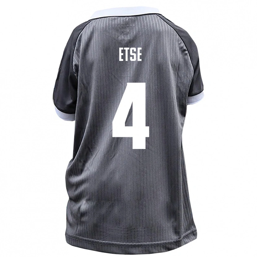 Danxen Pánské Julian Etse #4 Šedá Bílá Daleko Hráčské Dresy 2025/26 Dres