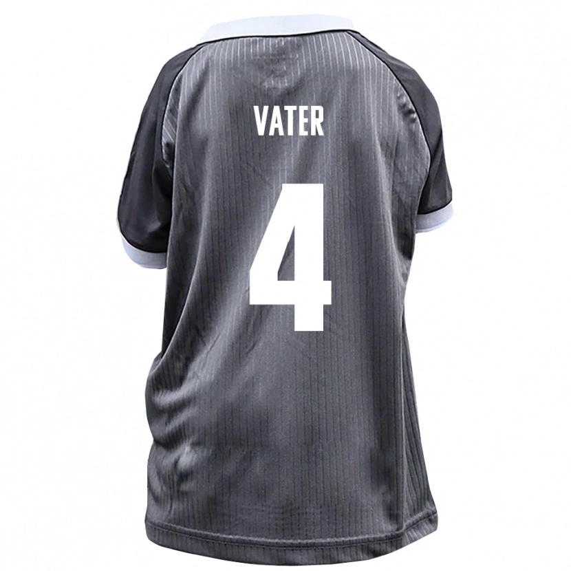 Danxen Pánské Felix Vater #4 Šedá Bílá Daleko Hráčské Dresy 2025/26 Dres