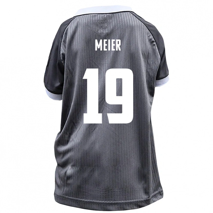 Danxen Pánské Jonathan Meier #19 Šedá Bílá Daleko Hráčské Dresy 2025/26 Dres