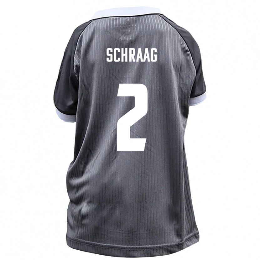 Danxen Pánské Felix Schraag #2 Šedá Bílá Daleko Hráčské Dresy 2025/26 Dres