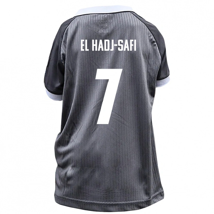 Danxen Pánské Iljas El Hadj-Safi #7 Šedá Bílá Daleko Hráčské Dresy 2025/26 Dres