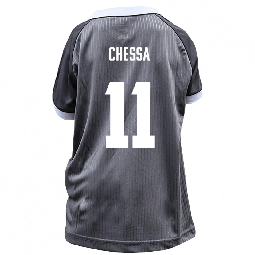 Danxen Pánské Dennis Chessa #11 Šedá Bílá Daleko Hráčské Dresy 2025/26 Dres