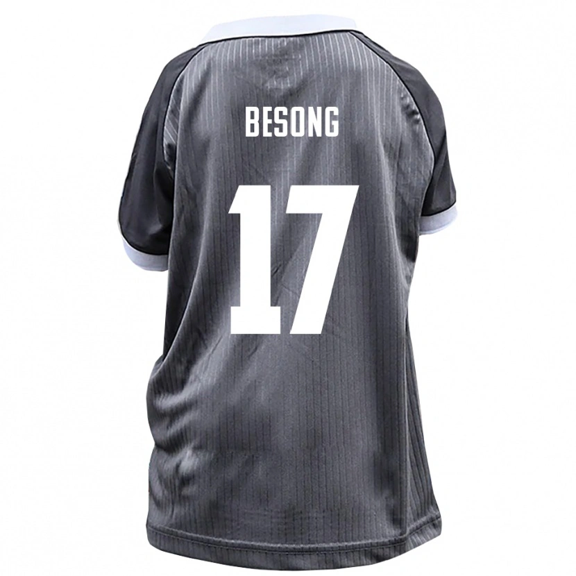 Danxen Pánské Paul-Philipp Besong #17 Šedá Bílá Daleko Hráčské Dresy 2025/26 Dres