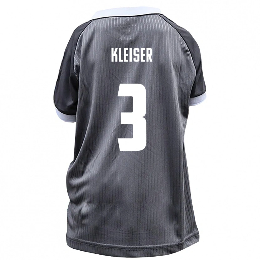 Danxen Pánské Noah Kleiser #3 Šedá Bílá Daleko Hráčské Dresy 2025/26 Dres