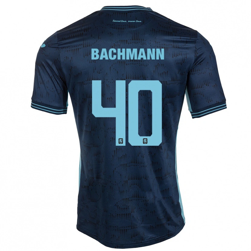 Danxen Pánské Paul Bachmann #40 Královská Modrá Daleko Hráčské Dresy 2025/26 Dres