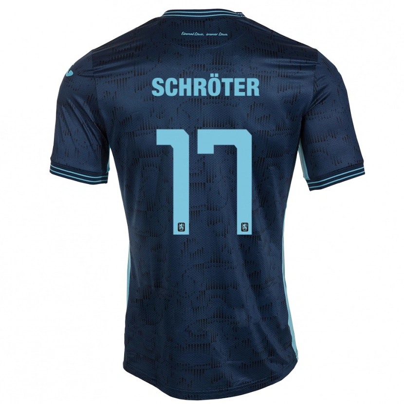 Danxen Pánské Morris Schröter #17 Královská Modrá Daleko Hráčské Dresy 2025/26 Dres