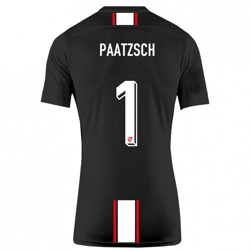 Danxen Pánské Pascal Paatzsch #1 Černá Bílá Daleko Hráčské Dresy 2025/26 Dres
