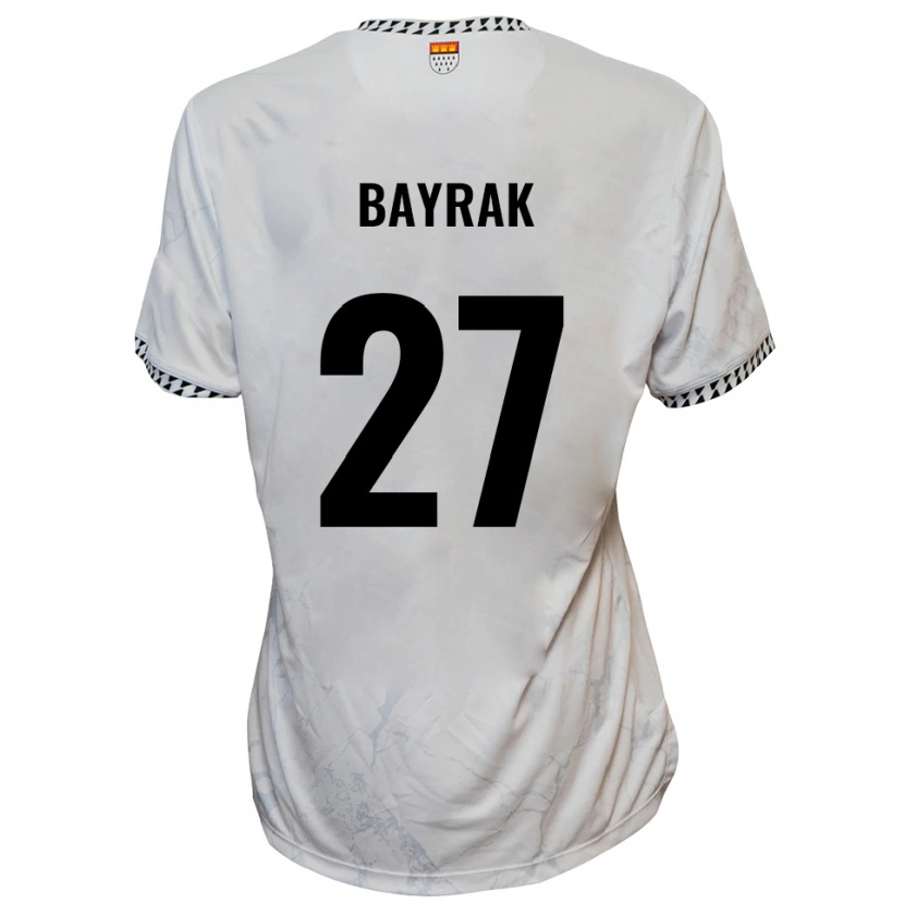 Danxen Pánské Boran Bayrak #27 Bílá Černá Daleko Hráčské Dresy 2025/26 Dres