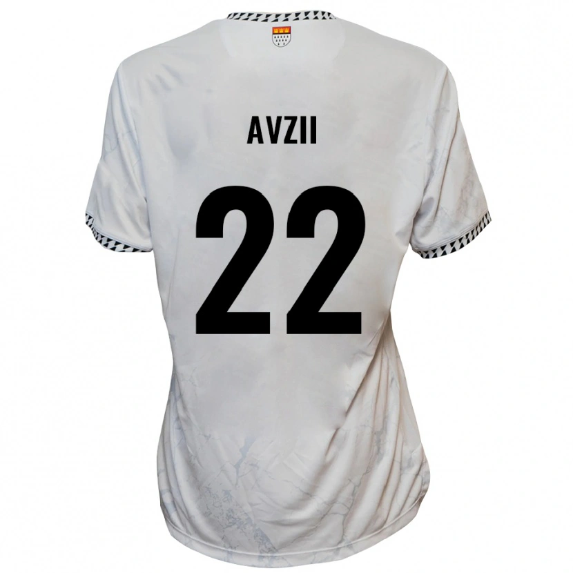 Danxen Pánské Benjamin Avzii #22 Bílá Černá Daleko Hráčské Dresy 2025/26 Dres