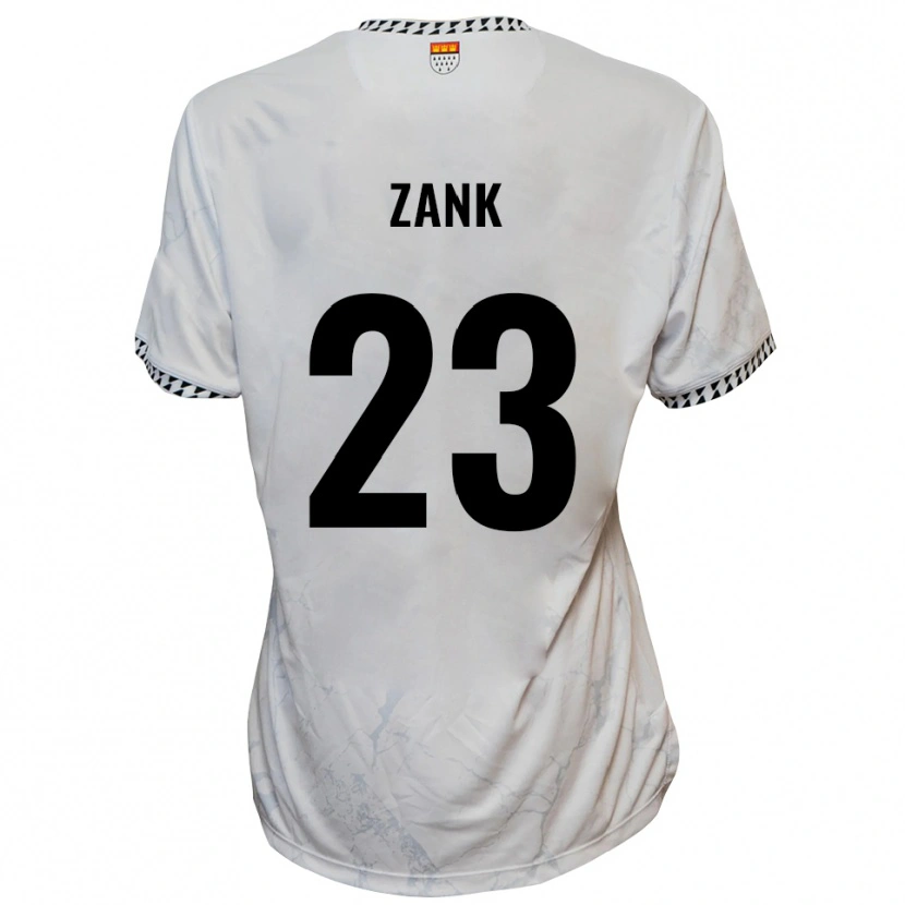 Danxen Pánské Benjamin Zank #23 Bílá Černá Daleko Hráčské Dresy 2025/26 Dres