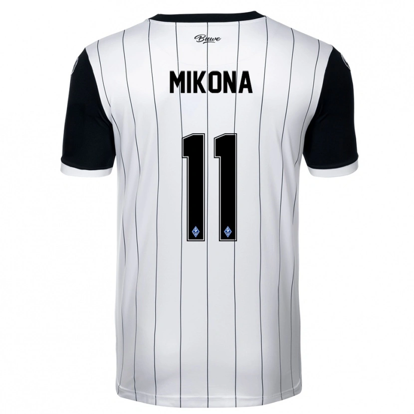Danxen Pánské Lenny Mikona #11 Bílá Černá Daleko Hráčské Dresy 2025/26 Dres