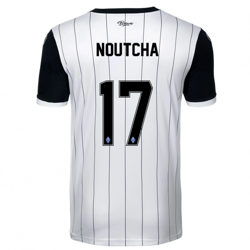 Danxen Pánské Marlon Noutcha #17 Bílá Černá Daleko Hráčské Dresy 2025/26 Dres