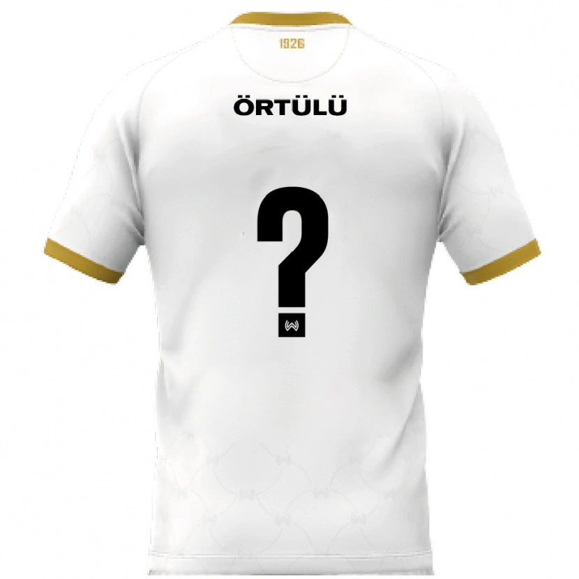 Danxen Pánské Mikail Örtülü #0 Bílá Zlatá Daleko Hráčské Dresy 2025/26 Dres