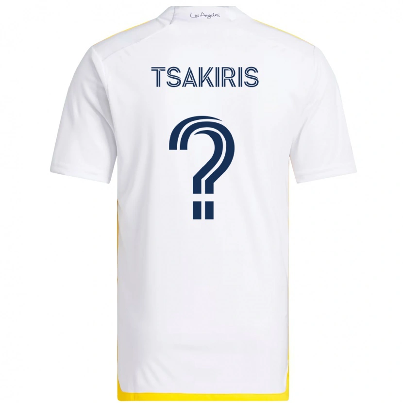 Danxen Dětské Mateo Tsakiris #0 Fialová Modrá Domů Hráčské Dresy 2025/26 Dres