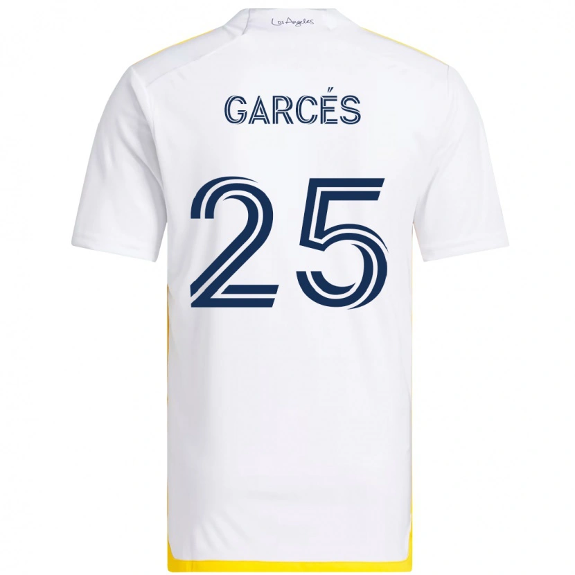 Danxen Dětské Carlos Garcés #25 Fialová Modrá Domů Hráčské Dresy 2025/26 Dres