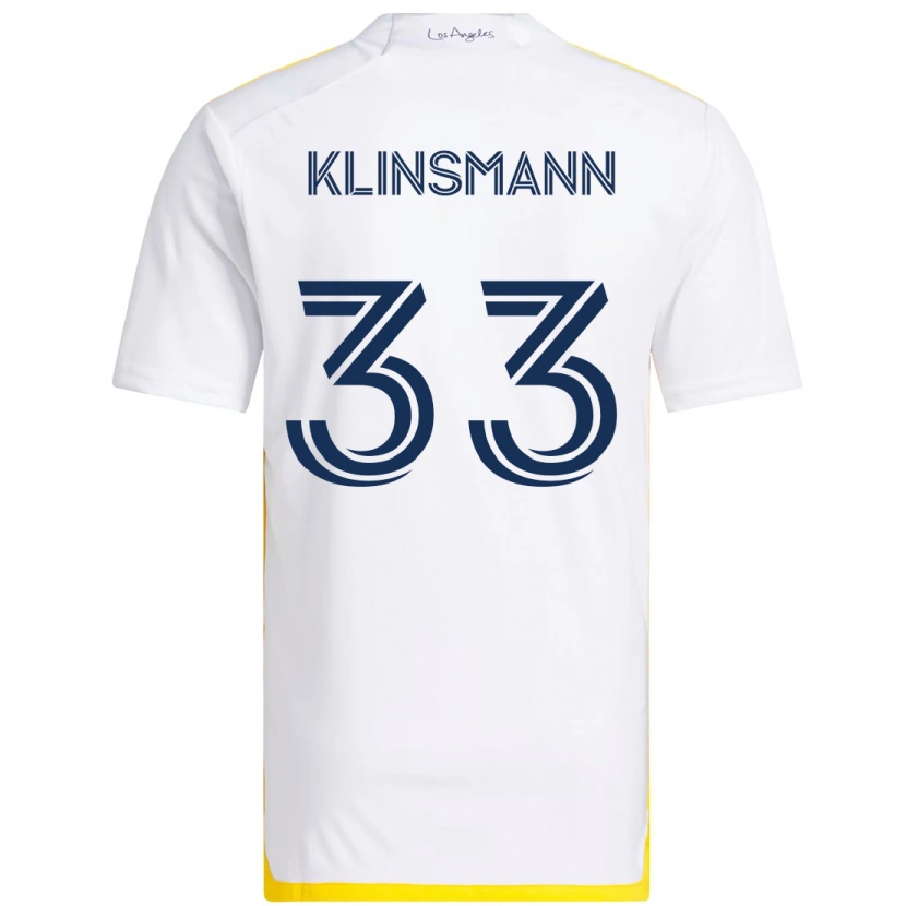 Danxen Dětské Jonathan Klinsmann #33 Fialová Modrá Domů Hráčské Dresy 2025/26 Dres