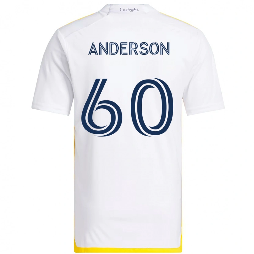 Danxen Dětské Nolan Anderson #60 Fialová Modrá Domů Hráčské Dresy 2025/26 Dres