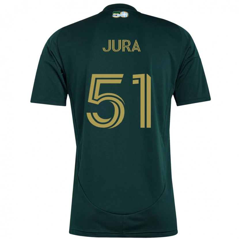 Danxen Dětské Sawyer Jura #51 Béžová Zelená Domů Hráčské Dresy 2025/26 Dres