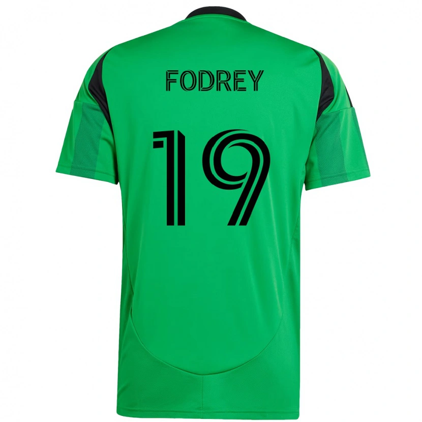 Danxen Dětské Cj Fodrey #19 Bílá Zelená Domů Hráčské Dresy 2025/26 Dres