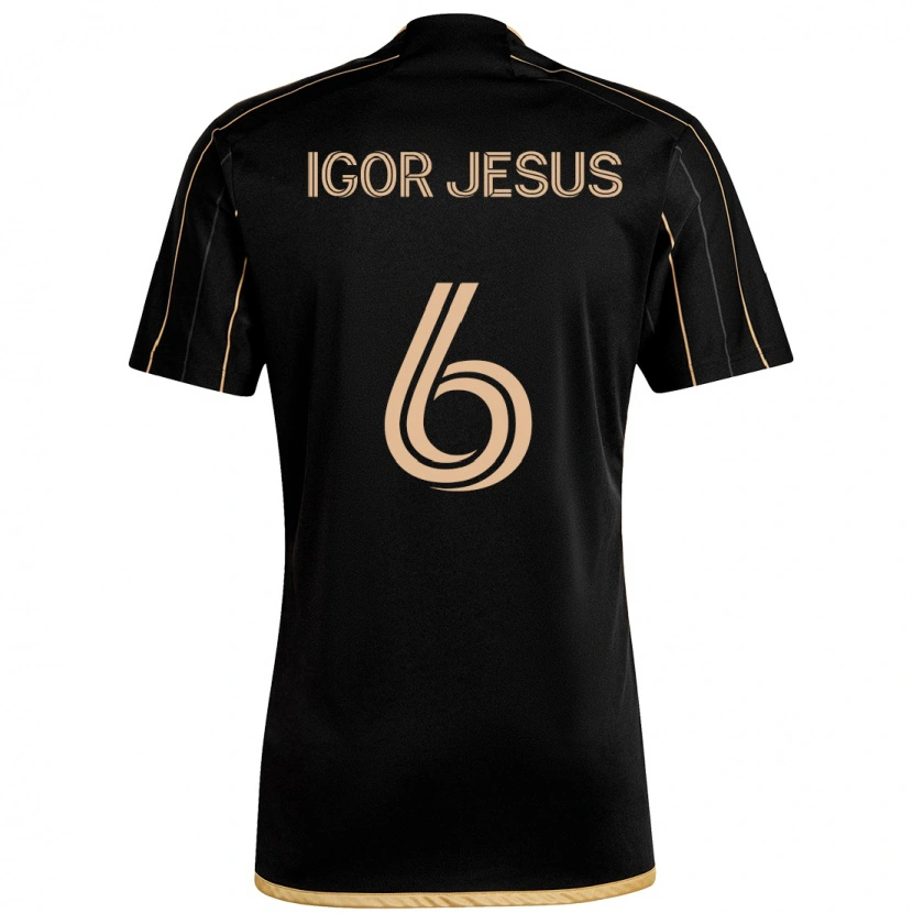 Danxen Dětské Igor Jesus #6 Bílá Hnědá Domů Hráčské Dresy 2025/26 Dres