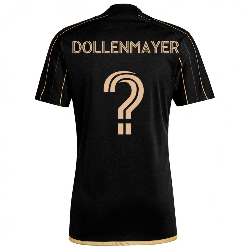 Danxen Dětské Noah Dollenmayer #0 Bílá Hnědá Domů Hráčské Dresy 2025/26 Dres