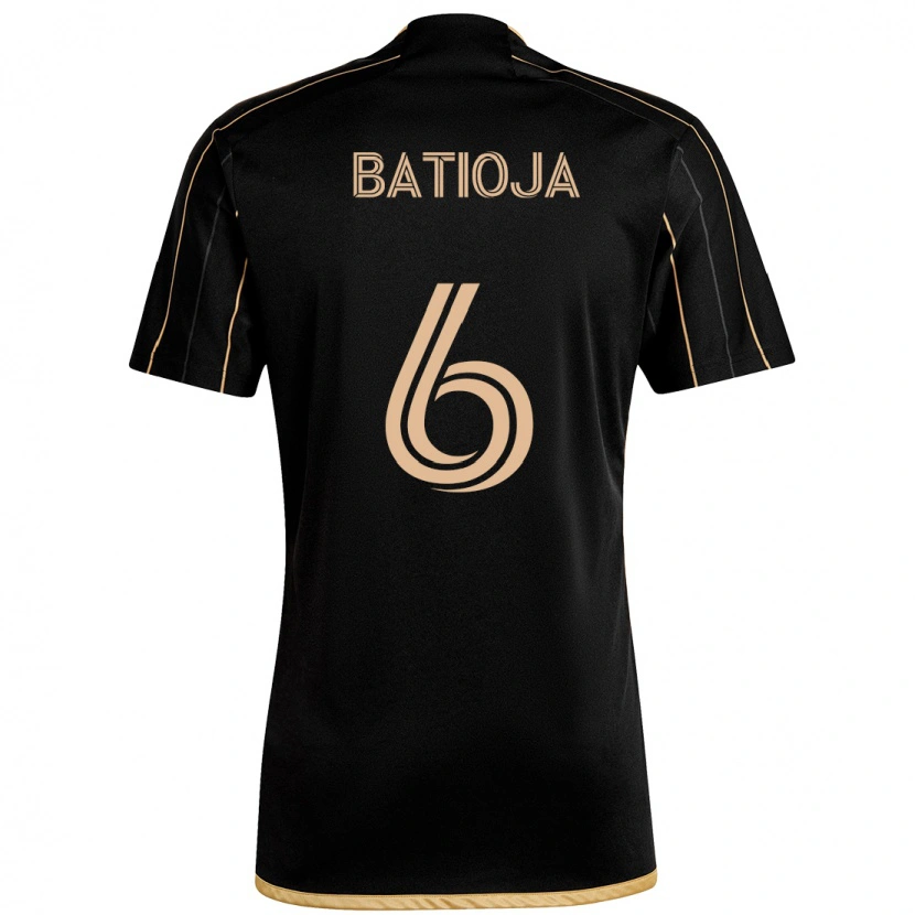 Danxen Dětské Jeremy Batioja #6 Bílá Hnědá Domů Hráčské Dresy 2025/26 Dres
