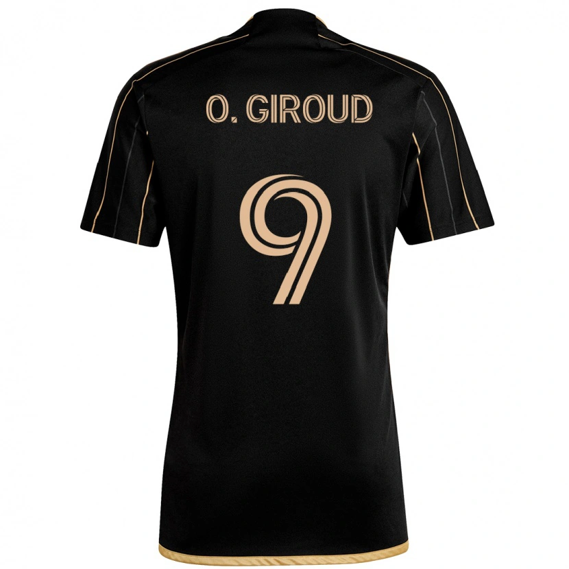 Danxen Dětské Olivier Giroud #9 Bílá Hnědá Domů Hráčské Dresy 2025/26 Dres