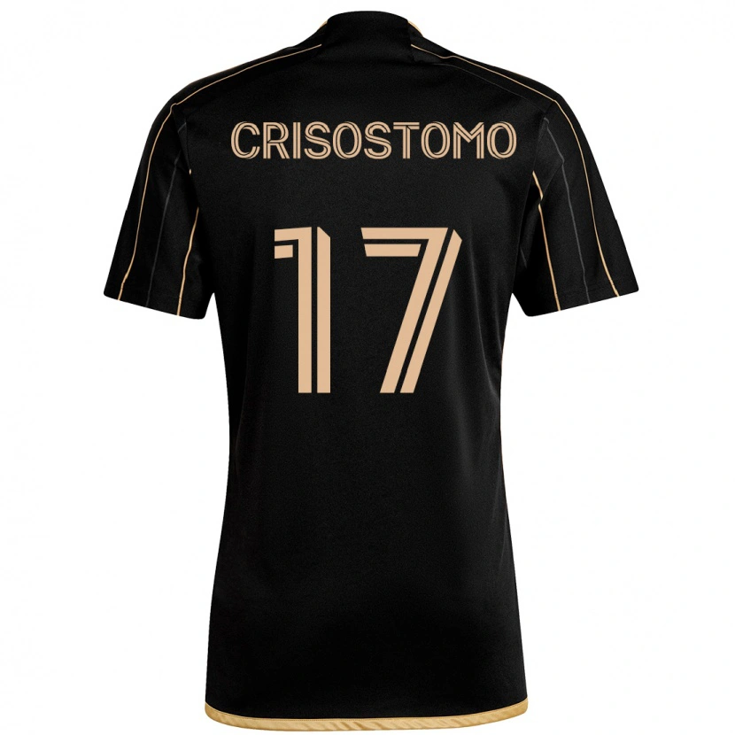 Danxen Dětské Danny Crisostomo #17 Bílá Hnědá Domů Hráčské Dresy 2025/26 Dres