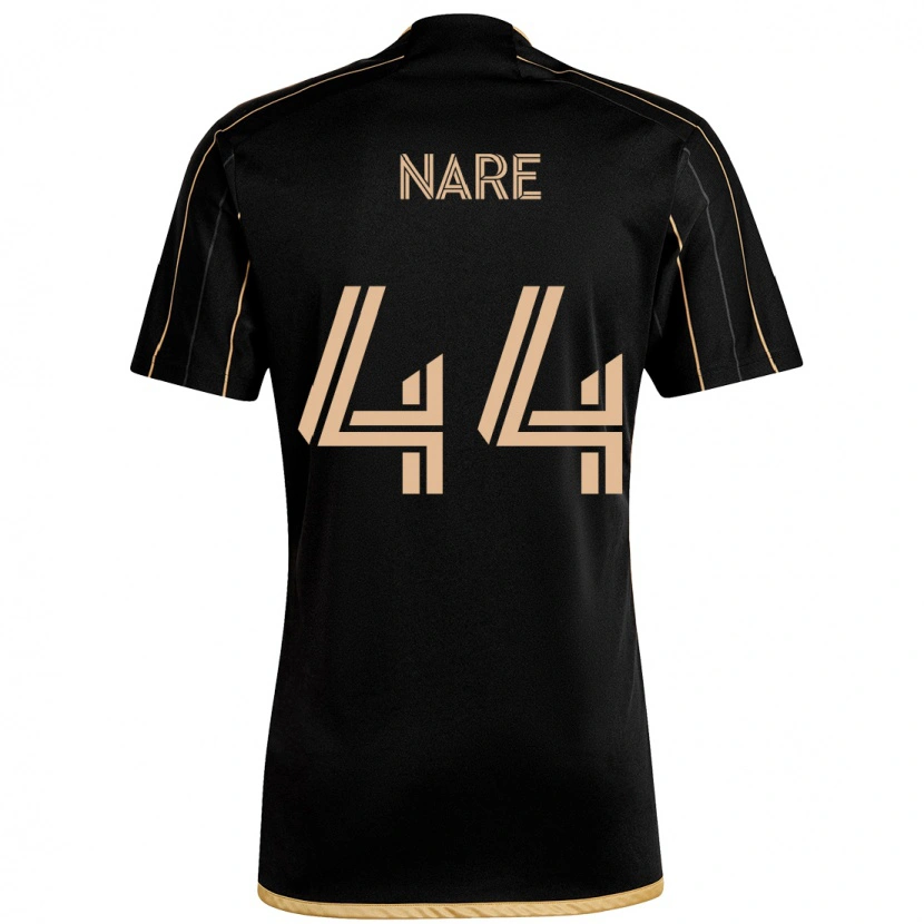 Danxen Dětské Thabo Nare #44 Bílá Hnědá Domů Hráčské Dresy 2025/26 Dres