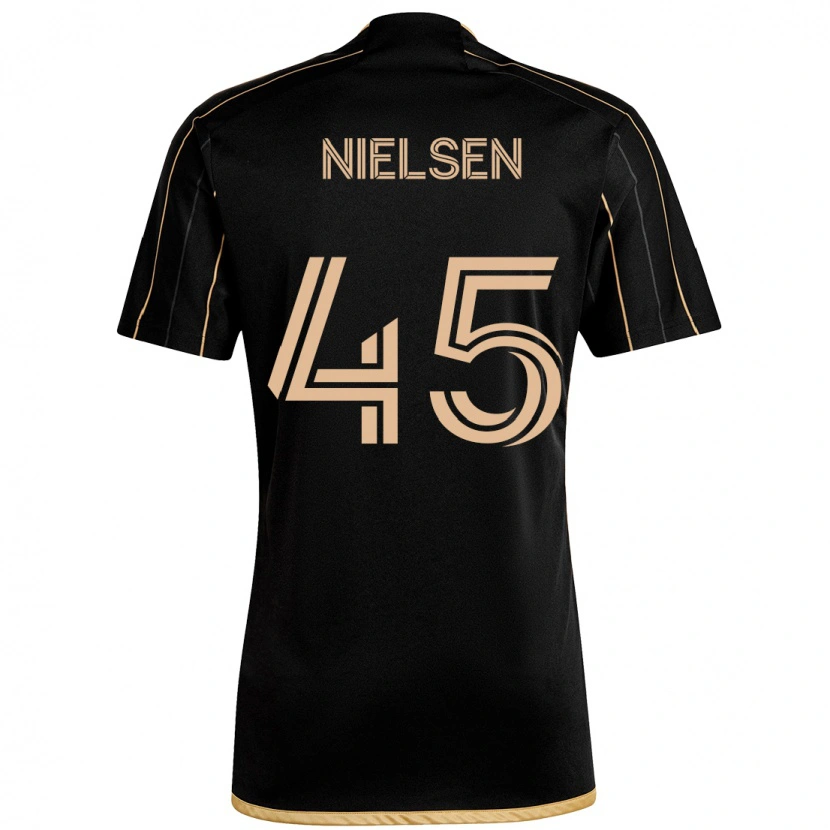 Danxen Dětské Kenny Nielsen #45 Bílá Hnědá Domů Hráčské Dresy 2025/26 Dres