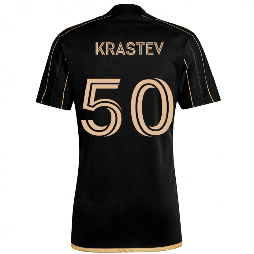 Danxen Dětské Filip Krastev #50 Bílá Hnědá Domů Hráčské Dresy 2025/26 Dres