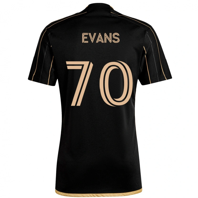 Danxen Dětské Matthew Evans #70 Bílá Hnědá Domů Hráčské Dresy 2025/26 Dres