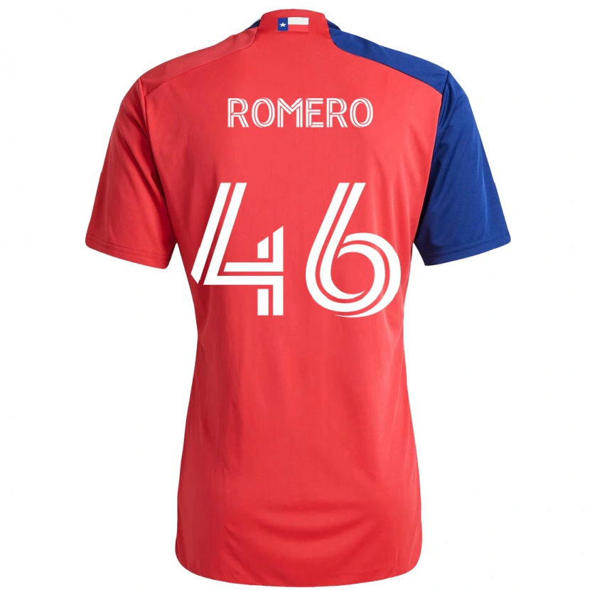 Danxen Dětské Isaac Romero #46 Světle Modrá Červená Domů Hráčské Dresy 2025/26 Dres
