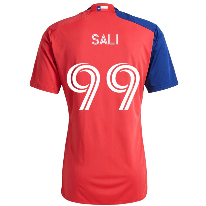 Danxen Dětské Enes Sali #99 Světle Modrá Červená Domů Hráčské Dresy 2025/26 Dres