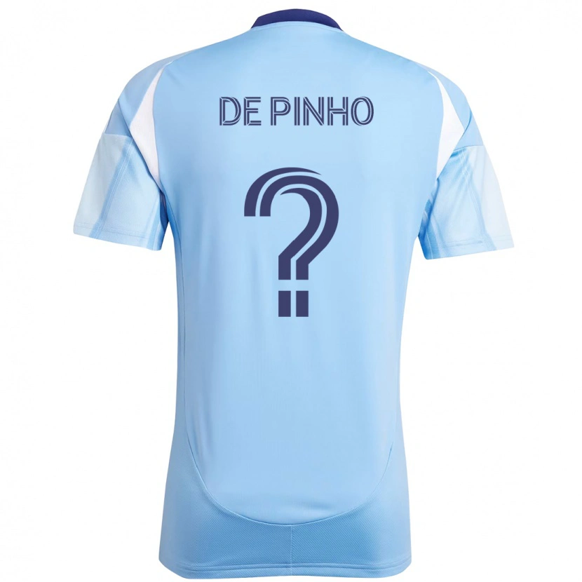 Danxen Dětské Lucas De Pinho #0 Černá Modrá Oranžová Domů Hráčské Dresy 2025/26 Dres