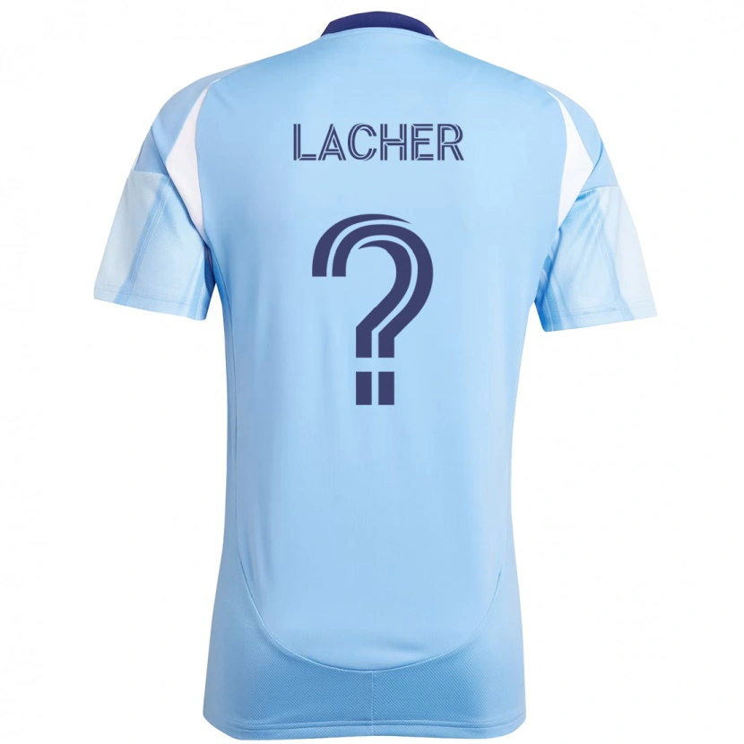 Danxen Dětské Julien Lacher #0 Černá Modrá Oranžová Domů Hráčské Dresy 2025/26 Dres