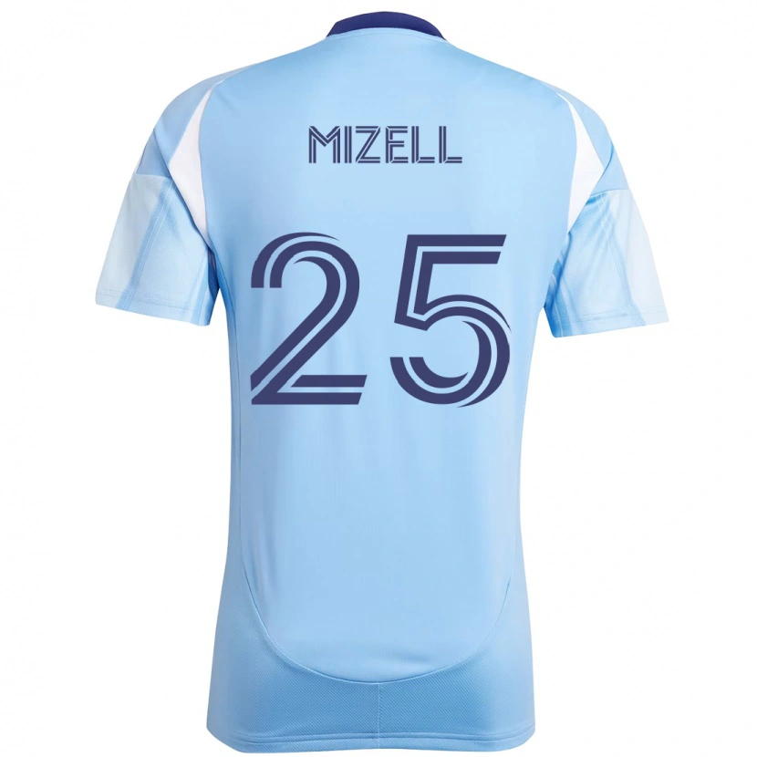 Danxen Dětské Cody Mizell #25 Černá Modrá Oranžová Domů Hráčské Dresy 2025/26 Dres