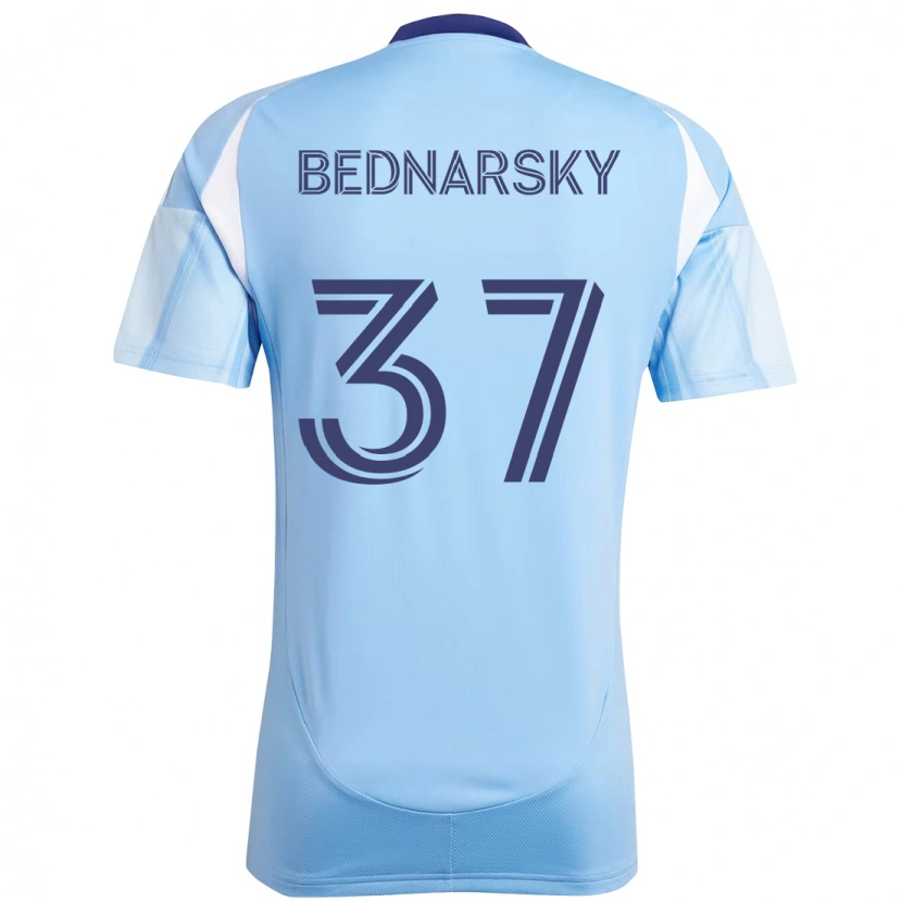 Danxen Dětské Stevo Bednarsky #37 Černá Modrá Oranžová Domů Hráčské Dresy 2025/26 Dres