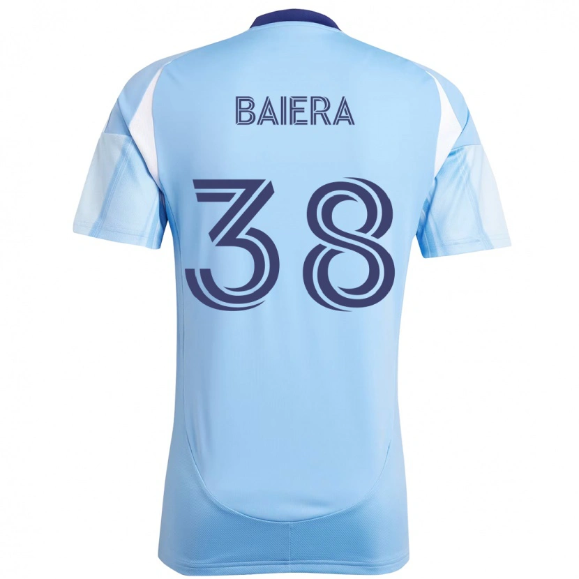 Danxen Dětské Drew Baiera #38 Černá Modrá Oranžová Domů Hráčské Dresy 2025/26 Dres