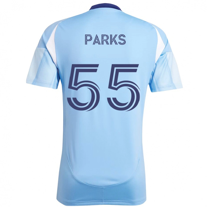 Danxen Dětské Keaton Parks #55 Černá Modrá Oranžová Domů Hráčské Dresy 2025/26 Dres