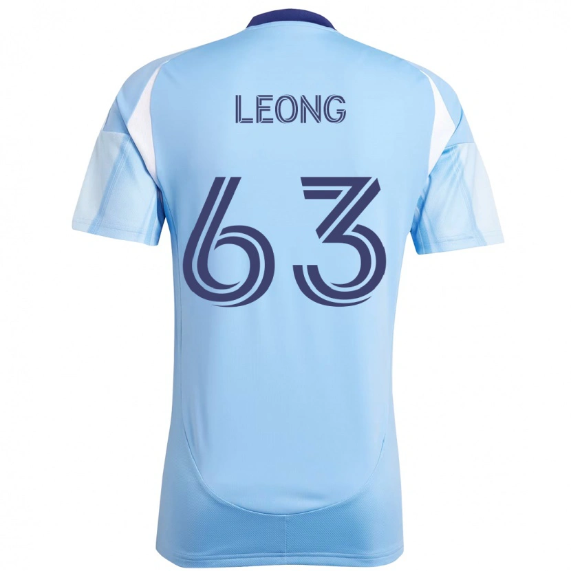 Danxen Dětské Matthew Leong #63 Černá Modrá Oranžová Domů Hráčské Dresy 2025/26 Dres