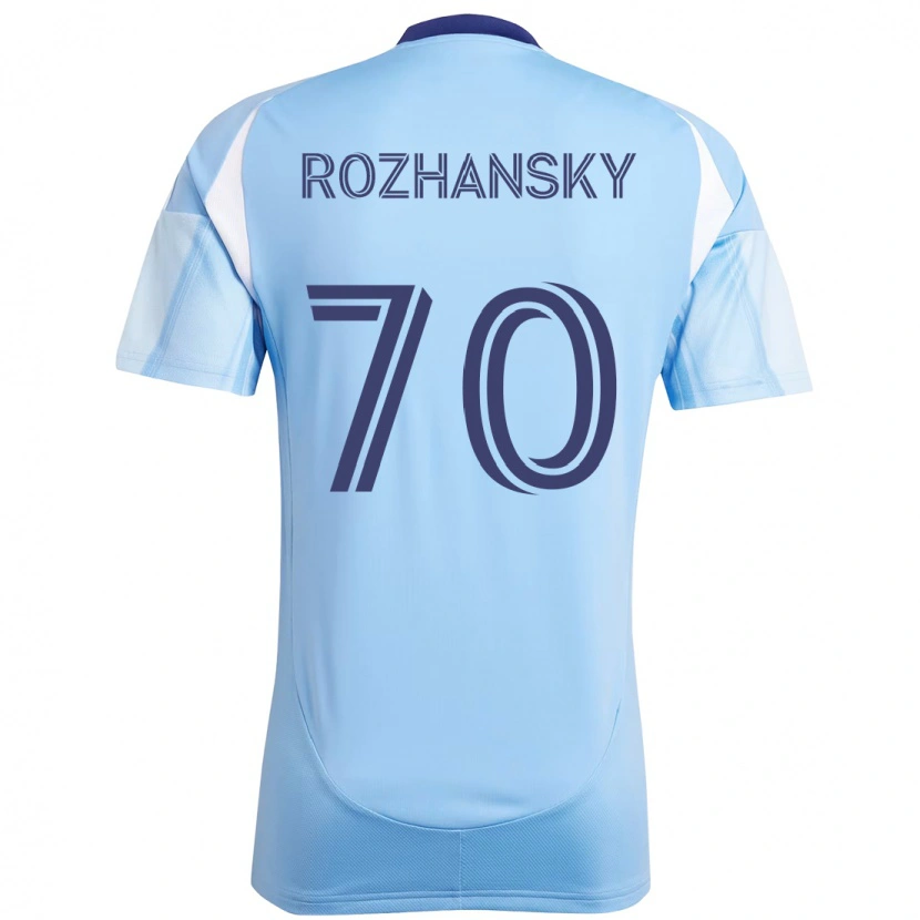 Danxen Dětské Jake Rozhansky #70 Černá Modrá Oranžová Domů Hráčské Dresy 2025/26 Dres