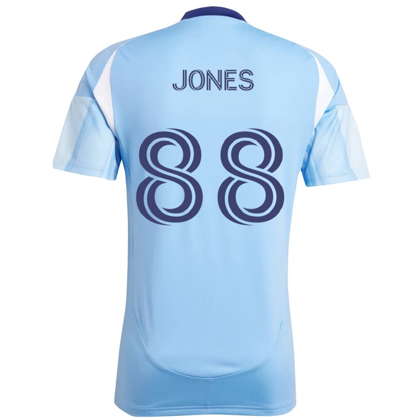 Danxen Dětské Malachi Jones #88 Černá Modrá Oranžová Domů Hráčské Dresy 2025/26 Dres