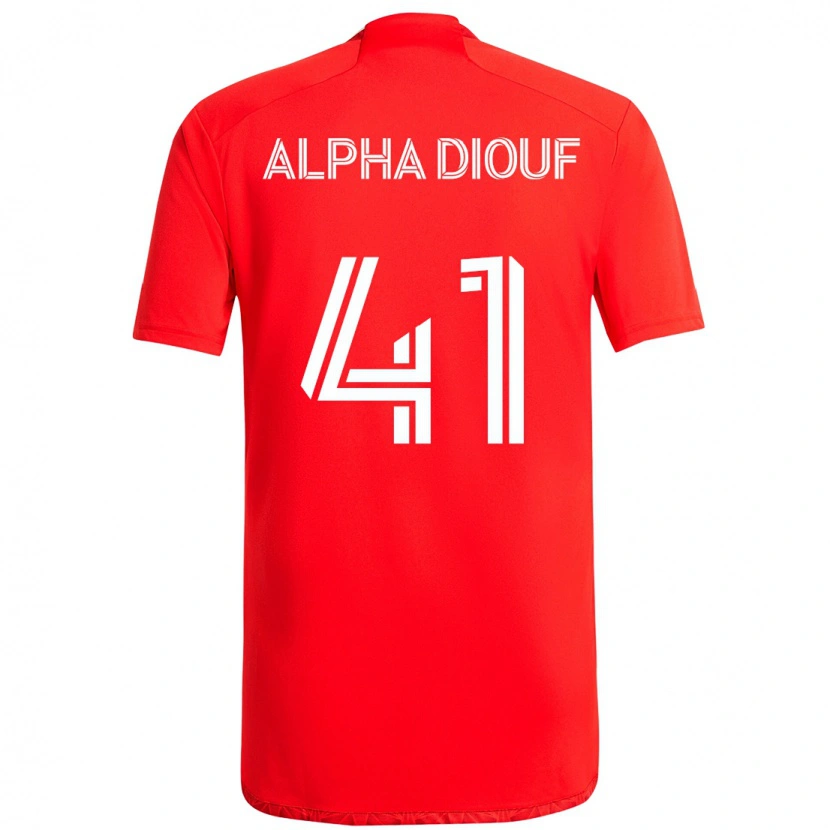 Danxen Dětské Jean Alpha Diouf #41 Světle Nebesky Modrá Modrá Domů Hráčské Dresy 2025/26 Dres
