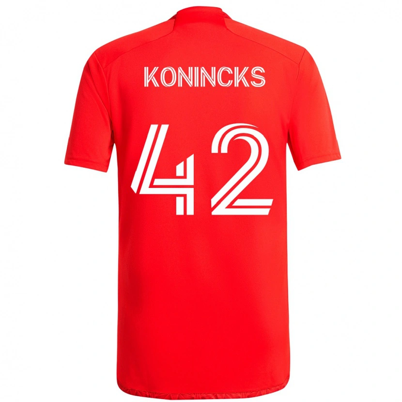 Danxen Dětské Diego Konincks #42 Světle Nebesky Modrá Modrá Domů Hráčské Dresy 2025/26 Dres