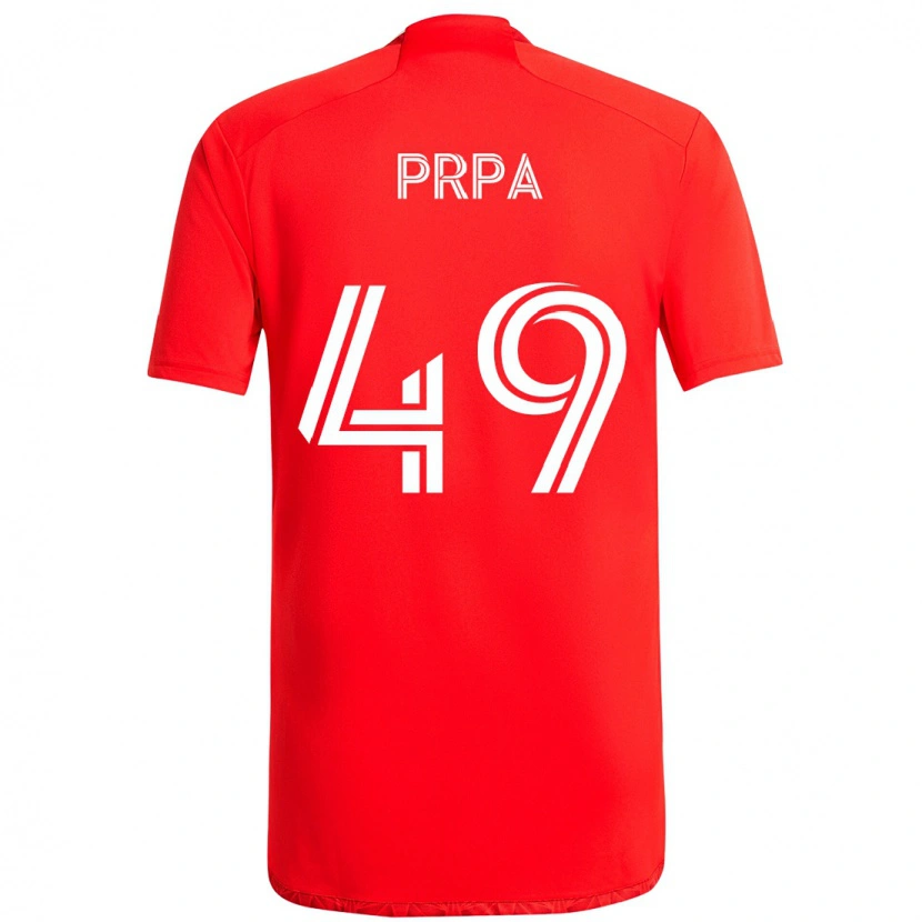 Danxen Dětské Luka Prpa #49 Světle Nebesky Modrá Modrá Domů Hráčské Dresy 2025/26 Dres