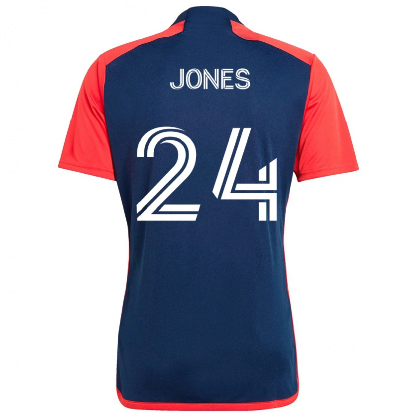 Danxen Dětské Dejuan Jones #24 Bílá Modrá Domů Hráčské Dresy 2025/26 Dres